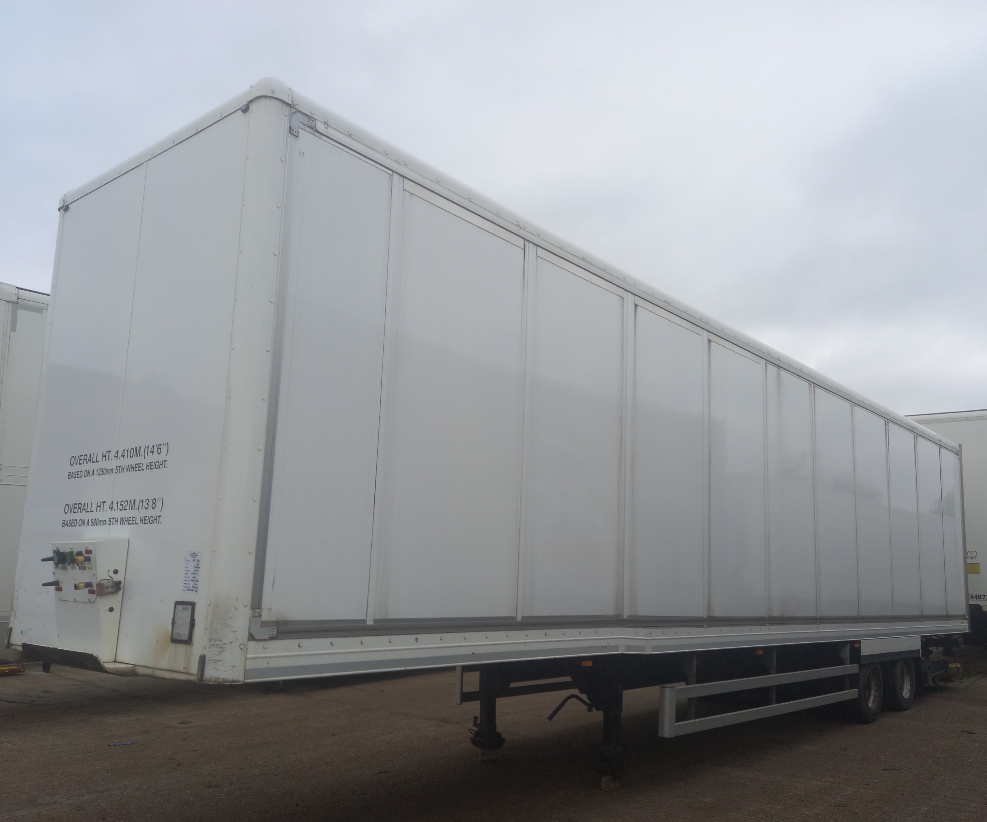 Used Dfs Box Van Trailer NSF