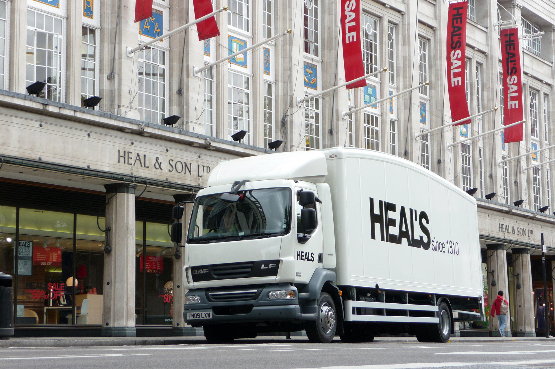 Heals Box Van Rigid Bodywork