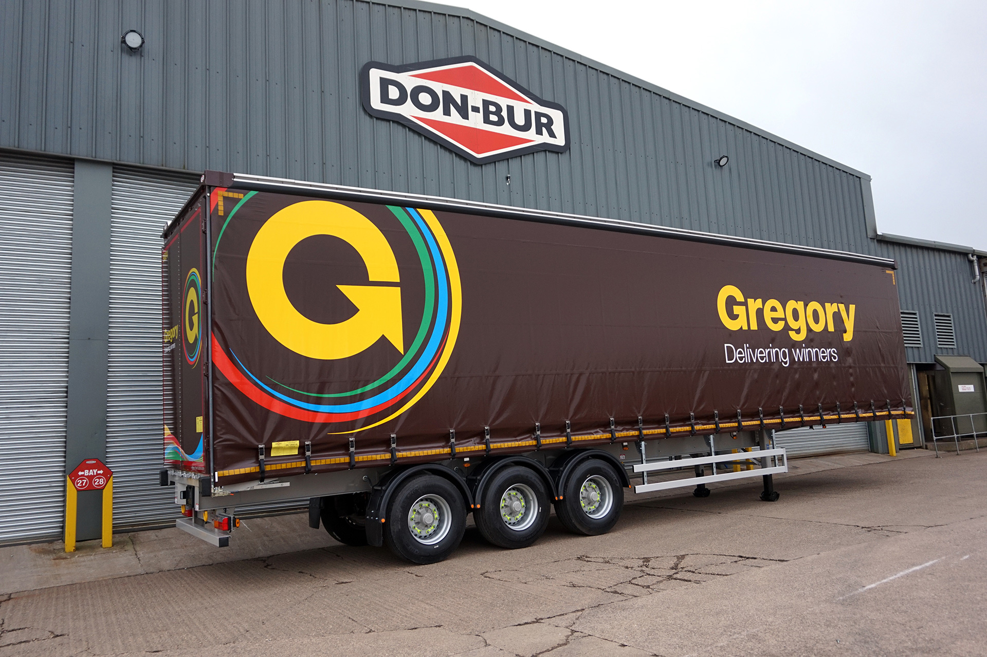 Gregorys Curtainsider Trailer