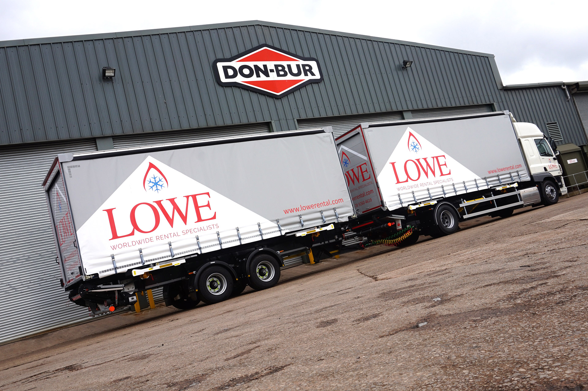 Lowe Refrigeration Drawbar Demount Body