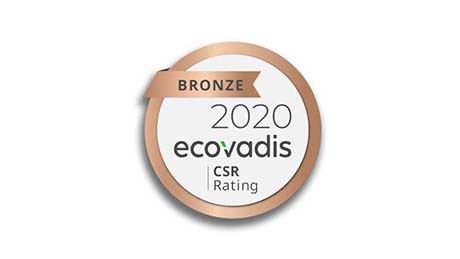2020 ecovadis bronze medal
