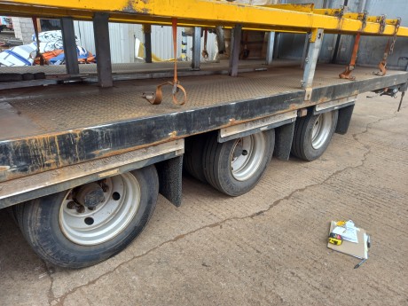 2015 Used Curtainsider Double Deck Trailer - Bogie