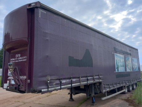 2015 Used Curtainsider Double Deck Trailer - NSF