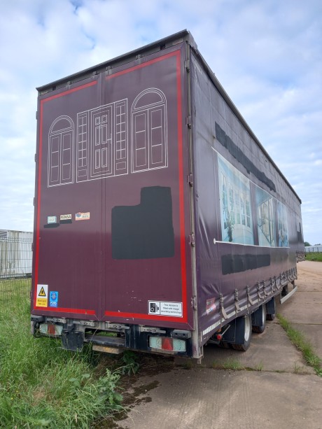 2015 Used Curtainsider Double Deck Trailer - OSR