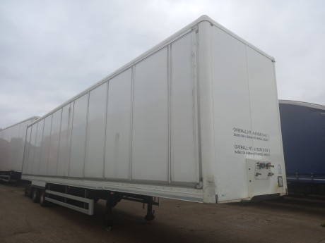 Used Dfs Box Van Trailer OSF