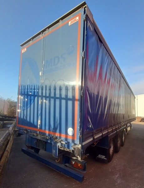 2019 Used 4.2m high SDC Curtainsider Trailer OSR