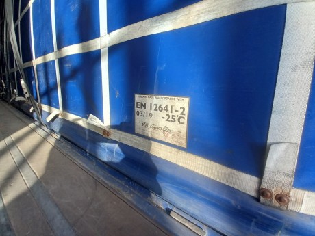 2019 Used 4.2m high SDC Curtainsider Trailer EN12641-2