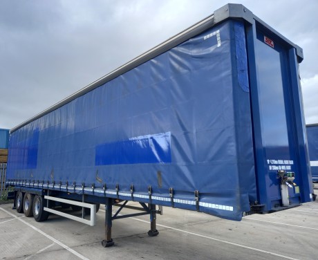 2019 Used 4.2m high SDC Curtainsider Trailer OSF