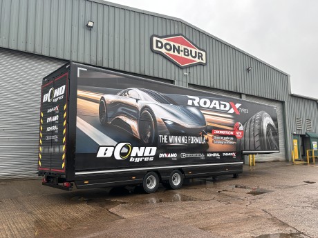 Bond International Box Van Trailer OSR