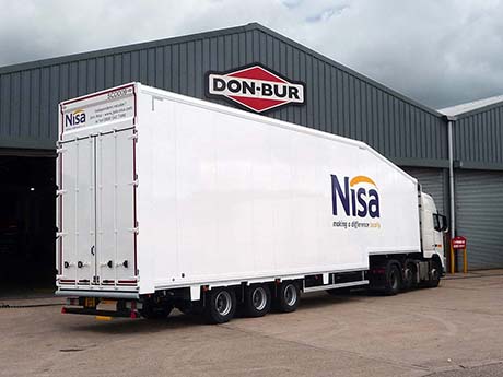 nisa lifting deck trailer