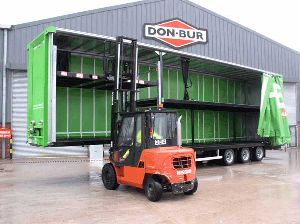 Homebase Curtainsider Double Deck with Extra Ratchet Deck